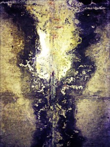 Rorschach: Episode I Photo of calcium and water deposits in underpass tunnel